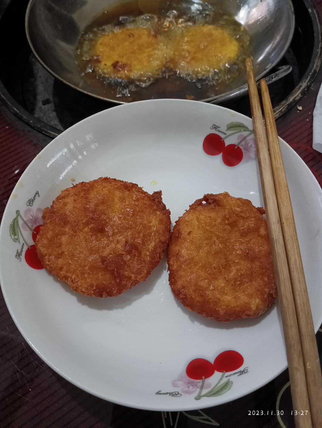 不会变形的南瓜饼