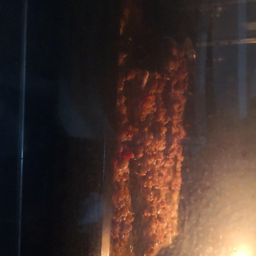 蒜香肉末烤茄子