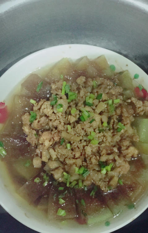 肉末冬瓜～～孩子最爱吃的下饭菜