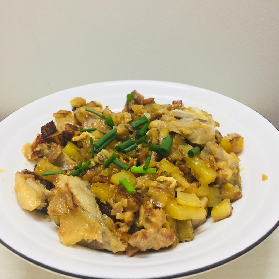 一道怎么做都好吃的干煎土豆鸡丁（红烧，咖喱，椒盐，孜然）