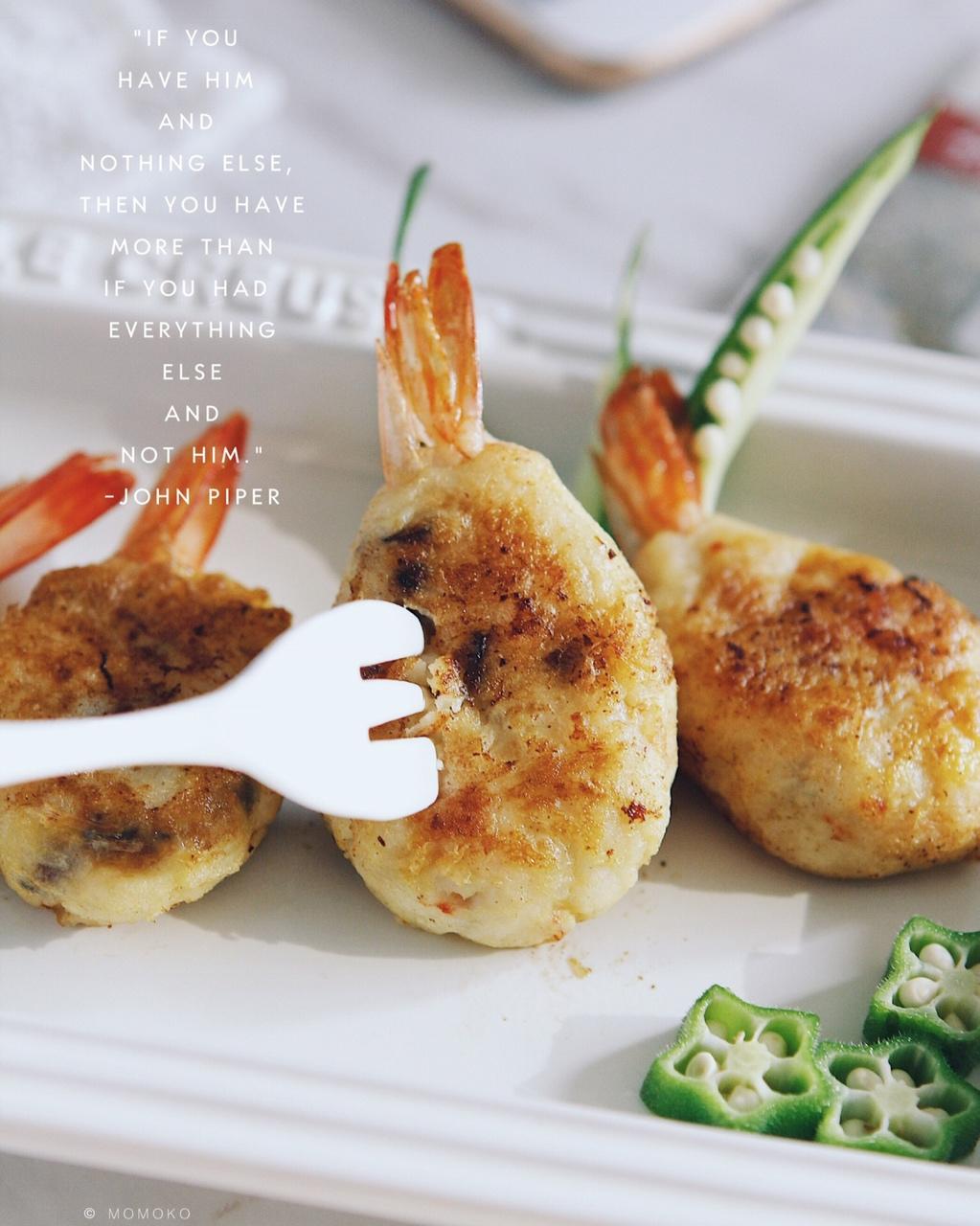 黄金土豆虾饼-宝宝辅食（年夜饭）