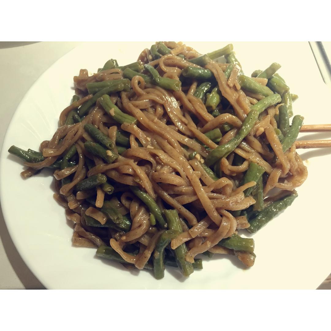 豆角焖面