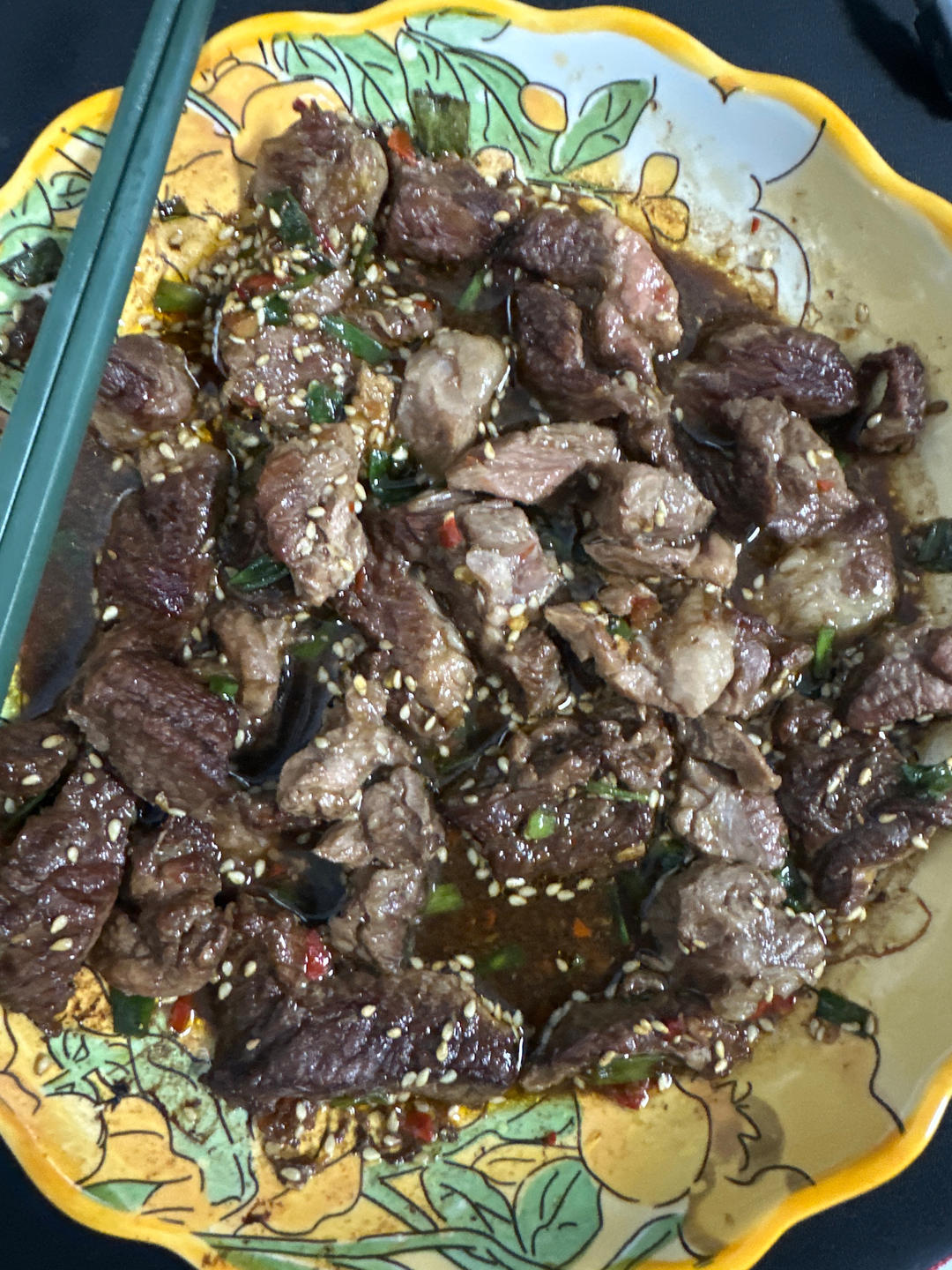 空气炸锅盐葱牛肋条