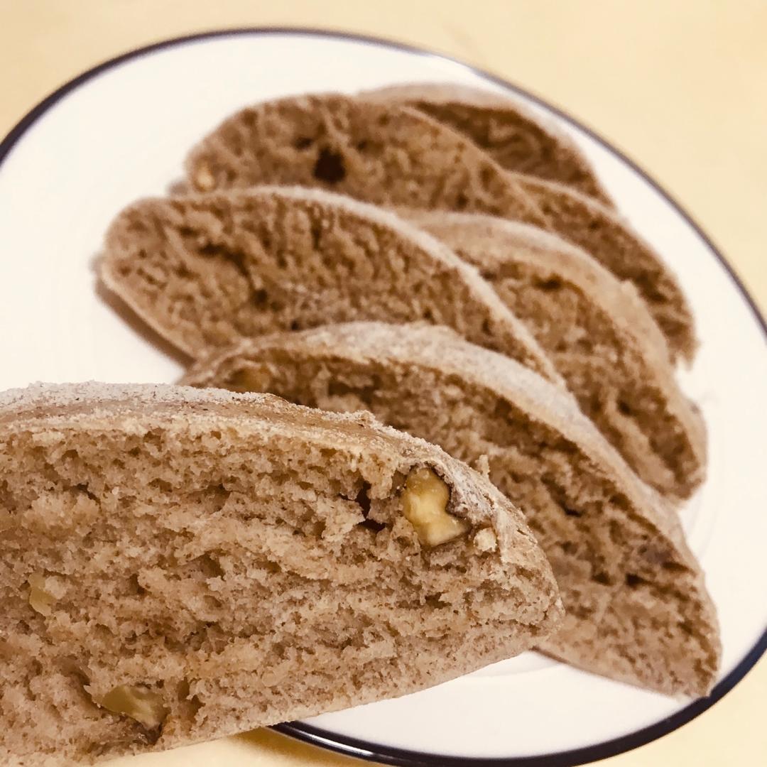 全麦核桃包～软欧包