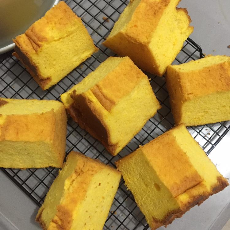 南瓜戚风蛋糕