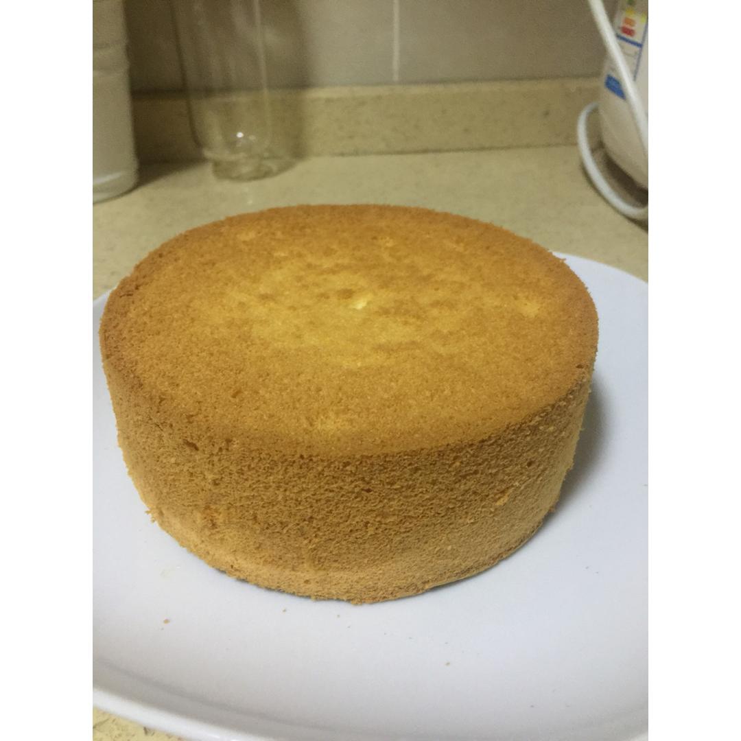 6寸戚风蛋糕（2蛋）