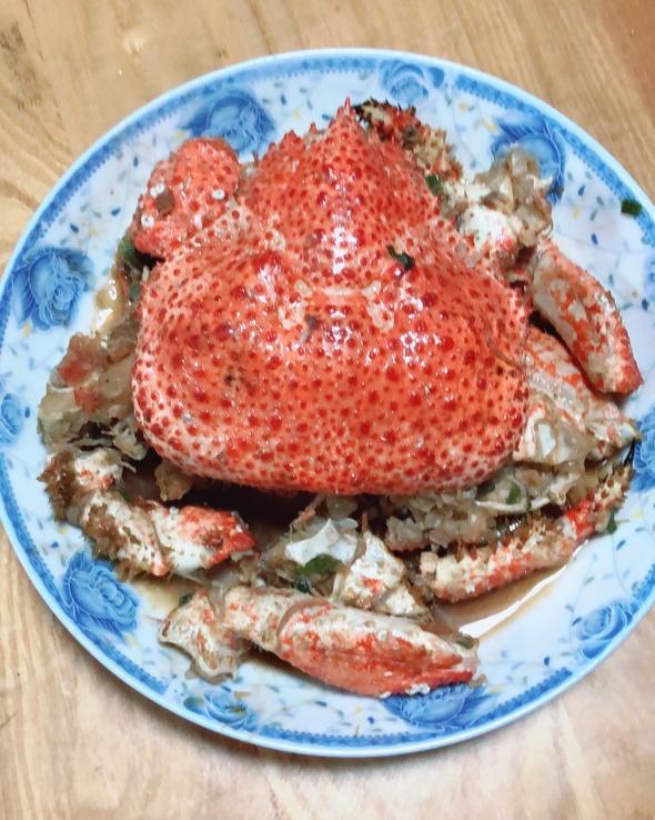 葱姜帝王蟹