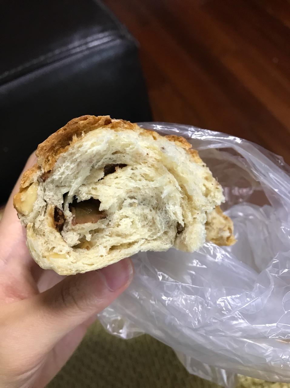 红枣胚芽软欧---负担小小的面包