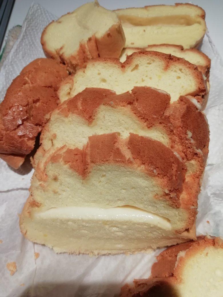 芝士夹心古早味蛋糕