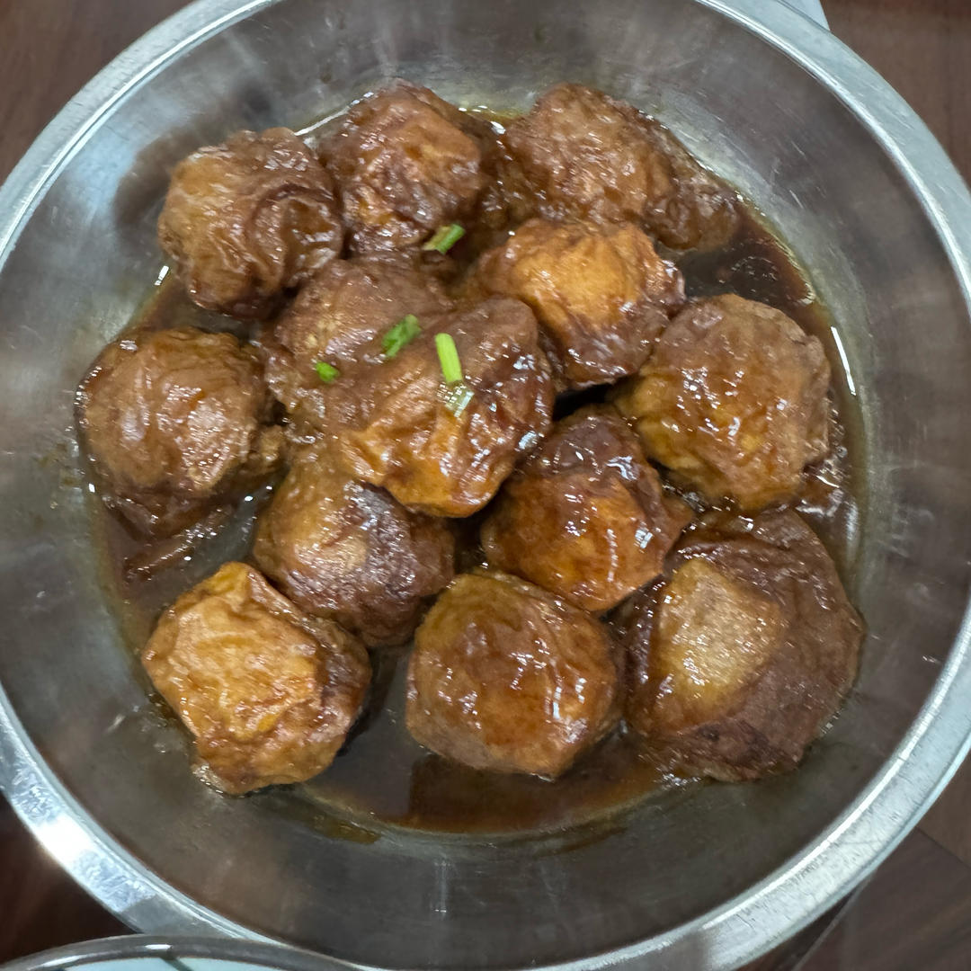 【上海本帮菜】油面筋塞肉（汤汁超下饭）