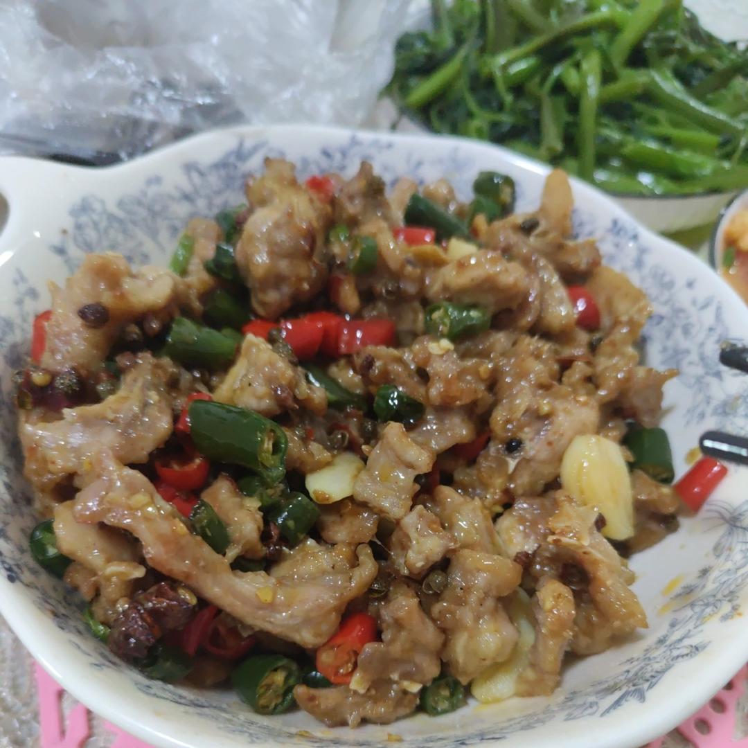 双椒兔丁（重口味江湖菜）