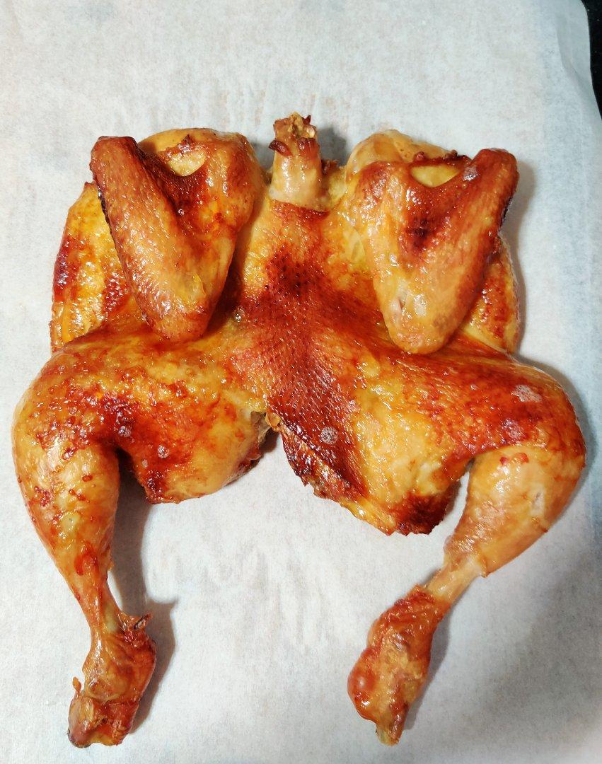 超简单的脆皮烤鸡