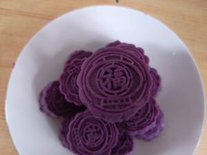 紫薯山药糕的做法 步骤2