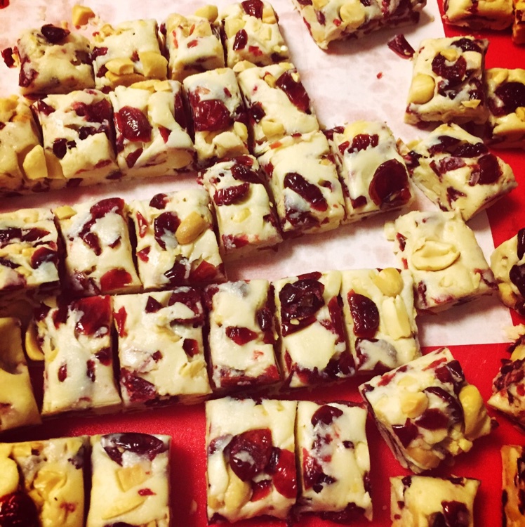 蔓越莓牛轧糖（棉花糖版）