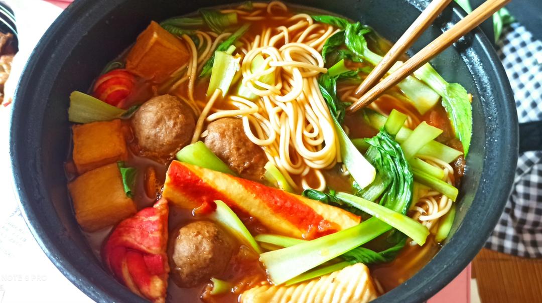 番茄味麻辣烫🉑的做法