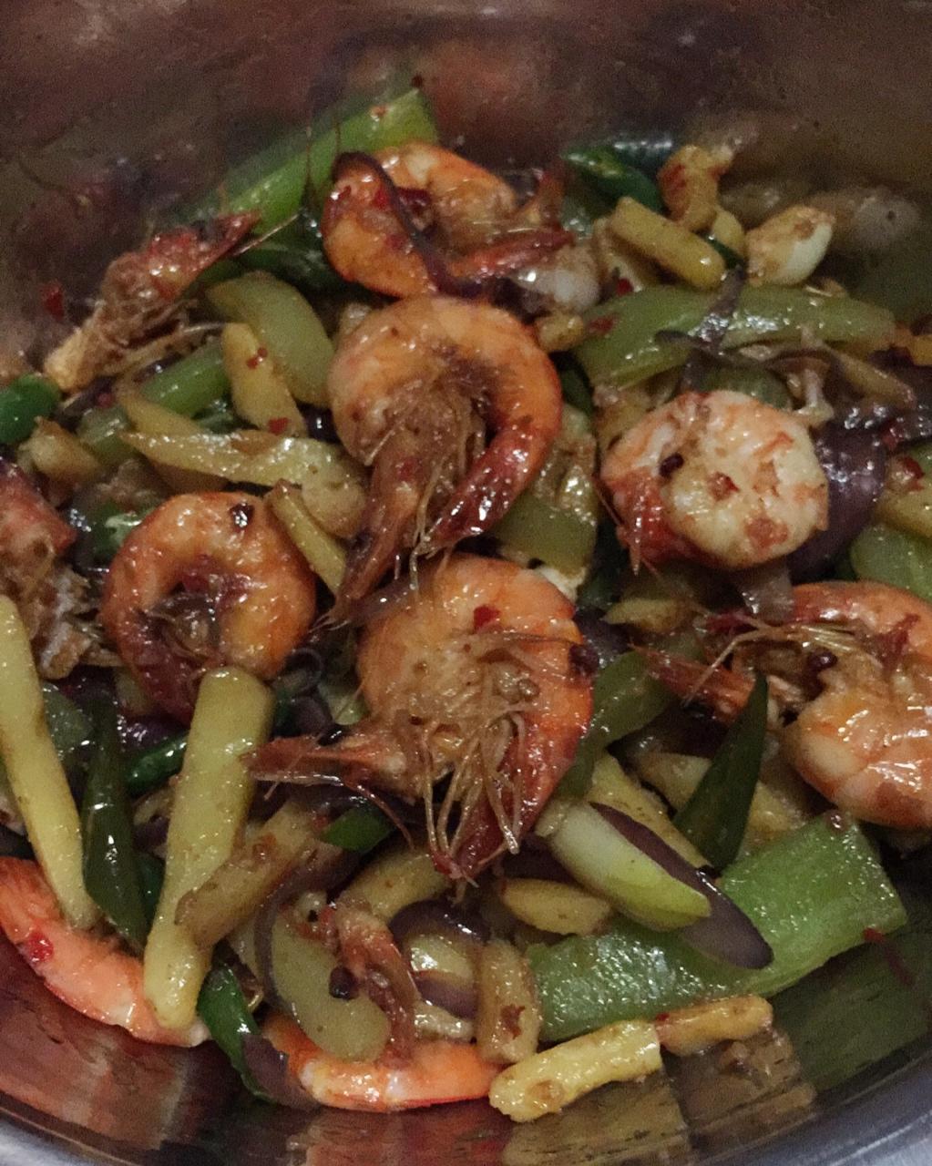 干锅香辣虾