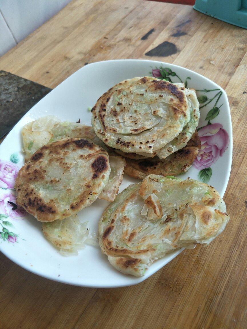 阳阳-276做的小馄饨皮葱油饼