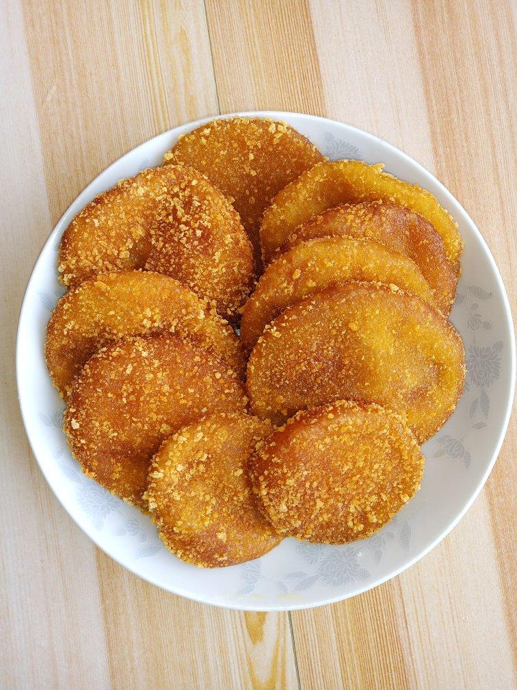 雪花南瓜饼