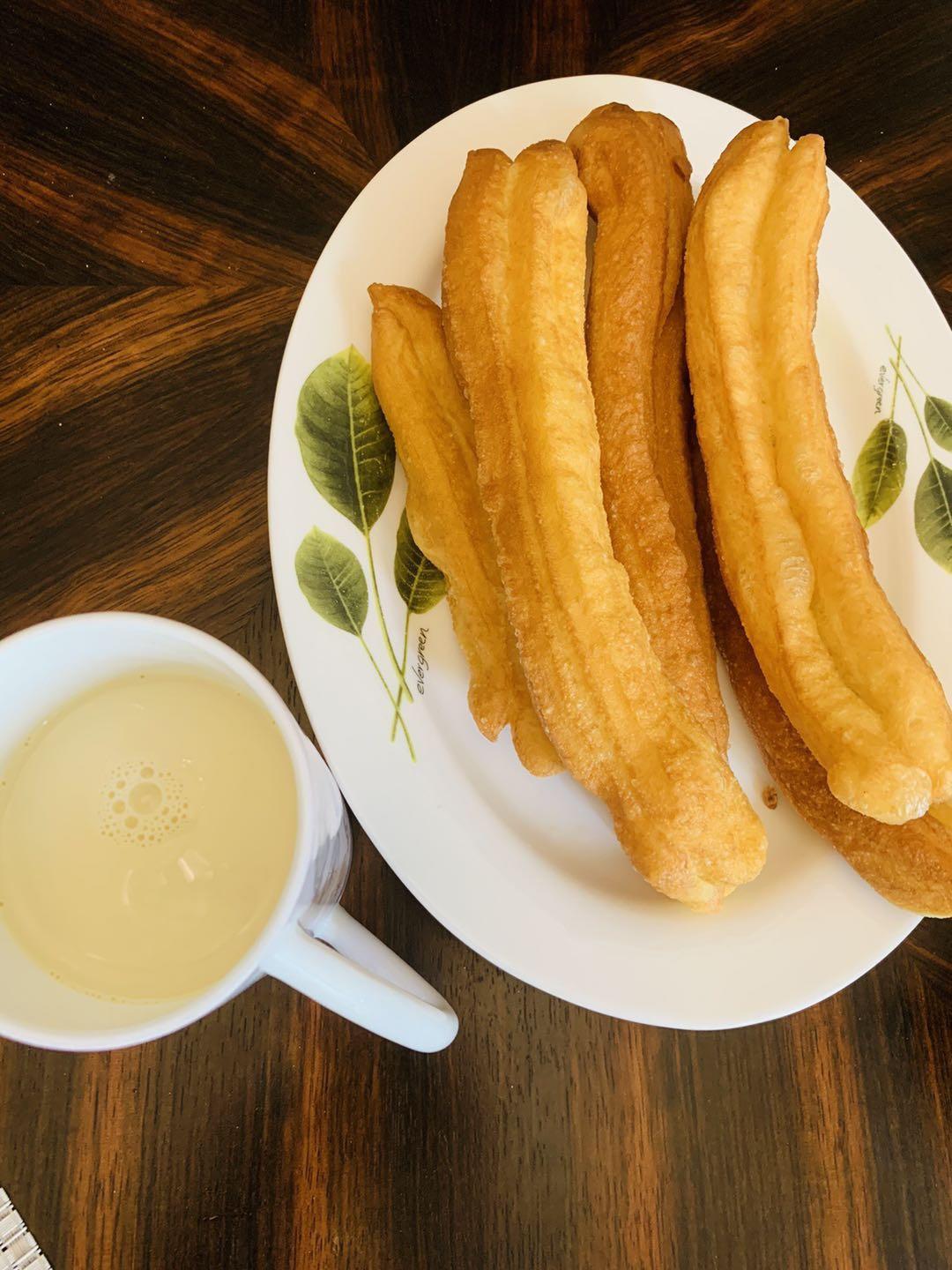 自制无泡打粉油条