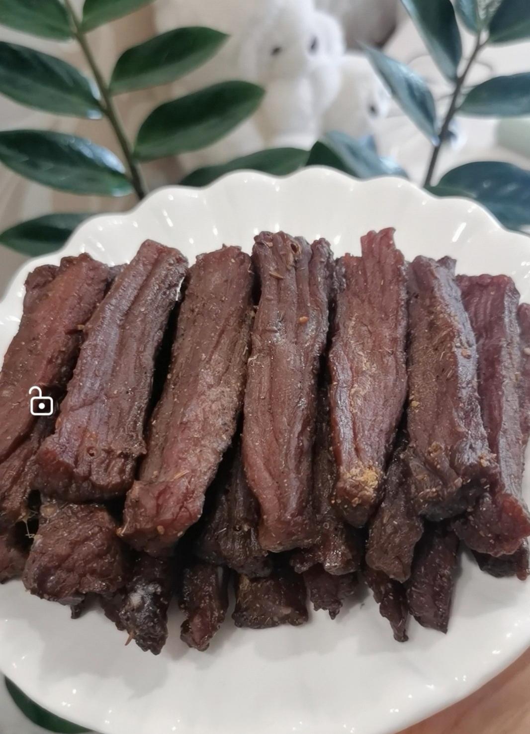 自制牛肉干-无油版