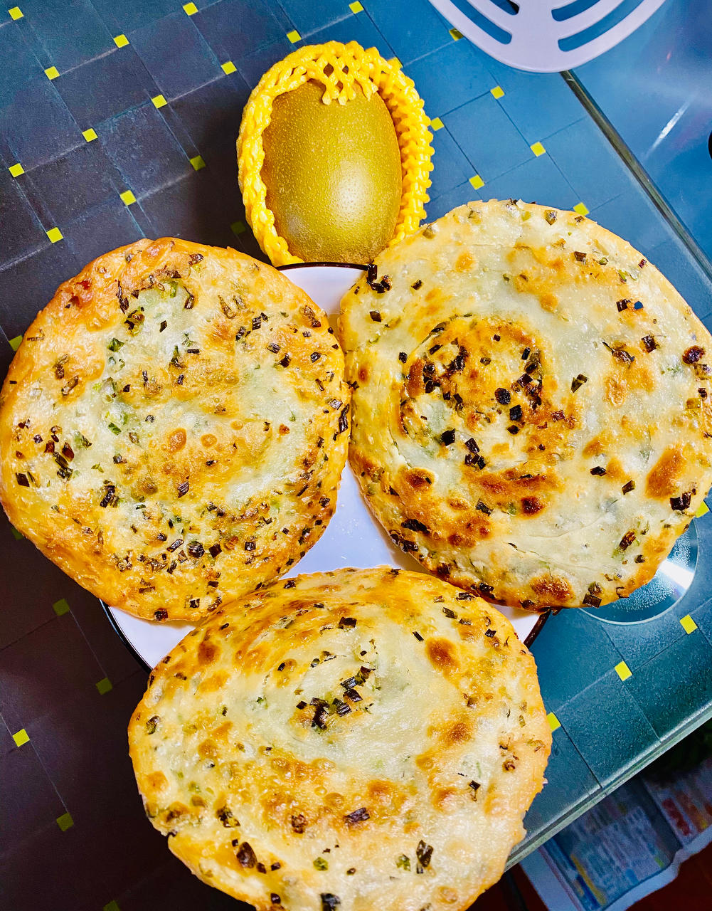 上海葱油饼-酥到掉渣