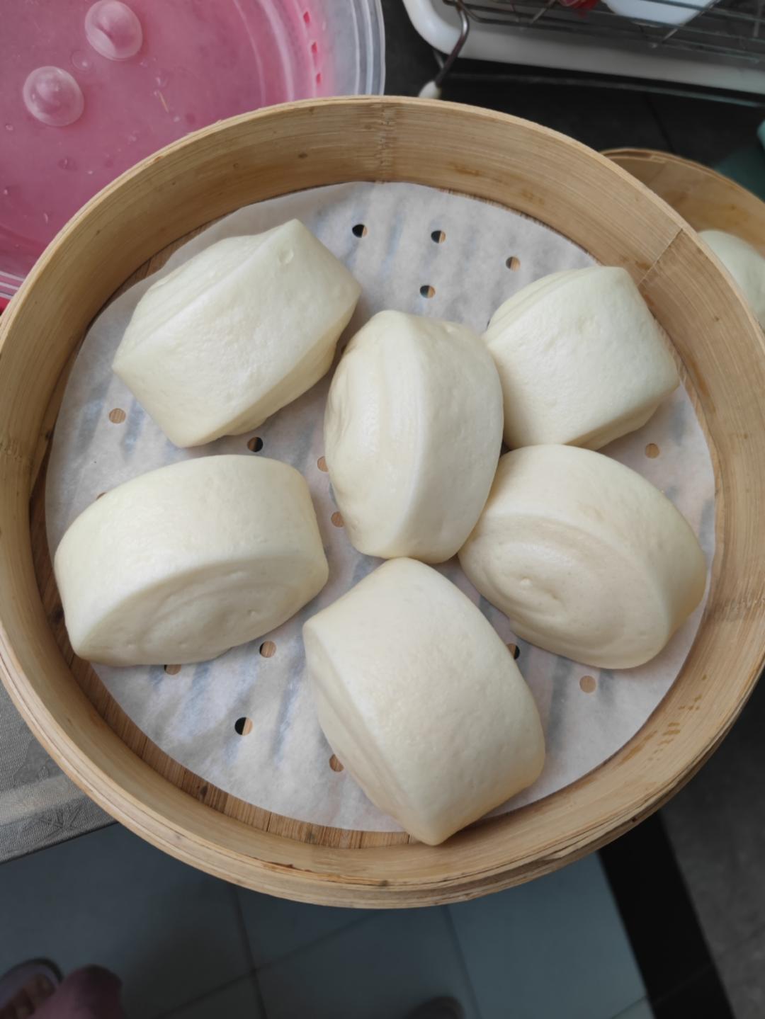 绵软牛奶馒头