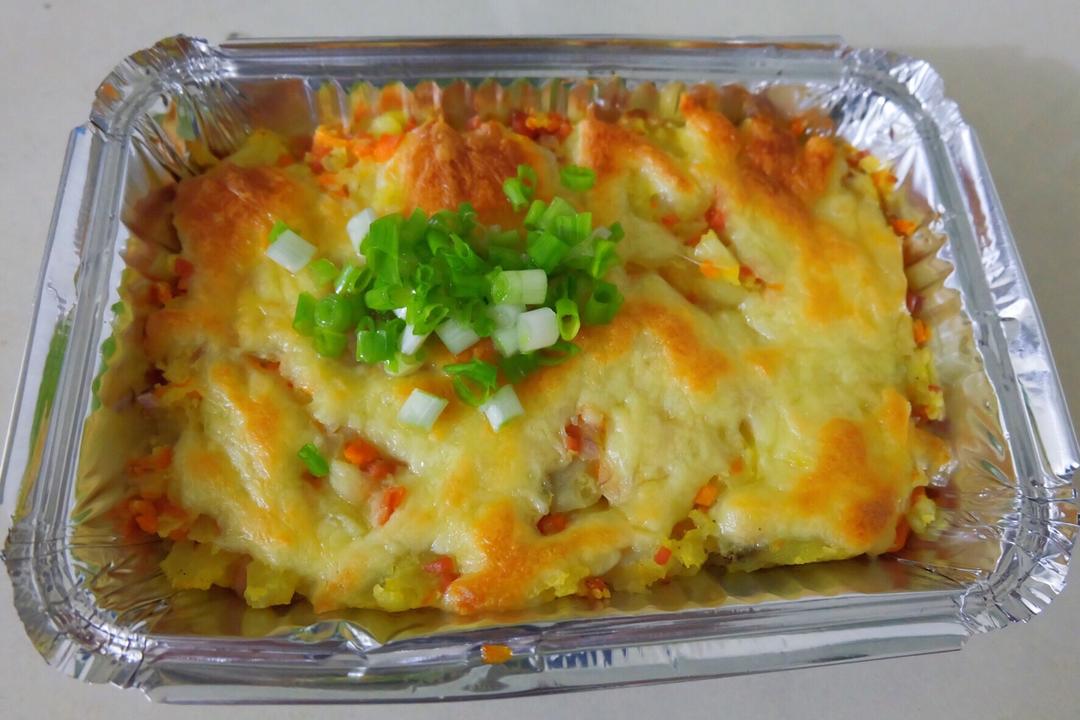 芝士焗土豆泥