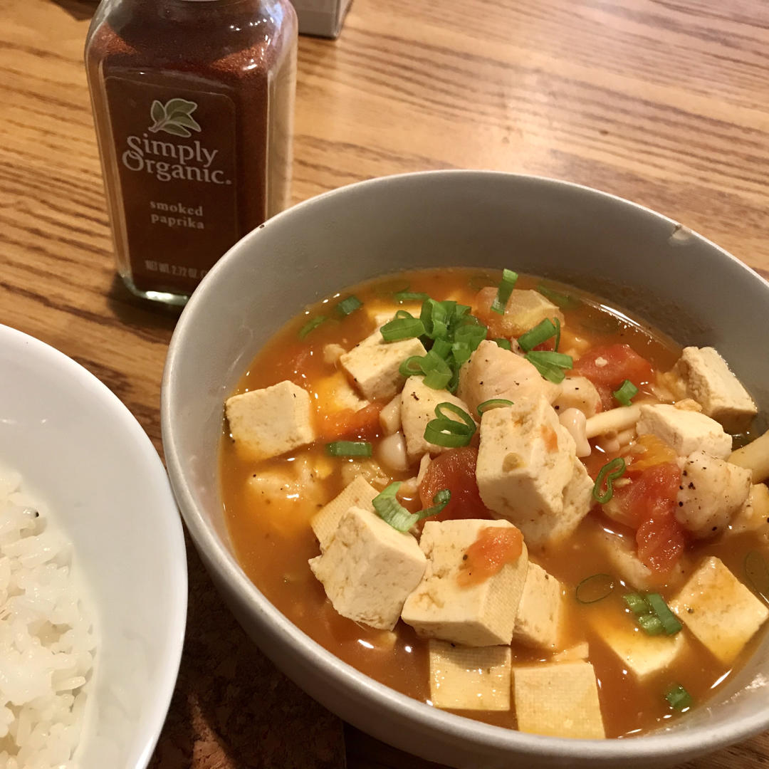 龙利鱼豆腐煲