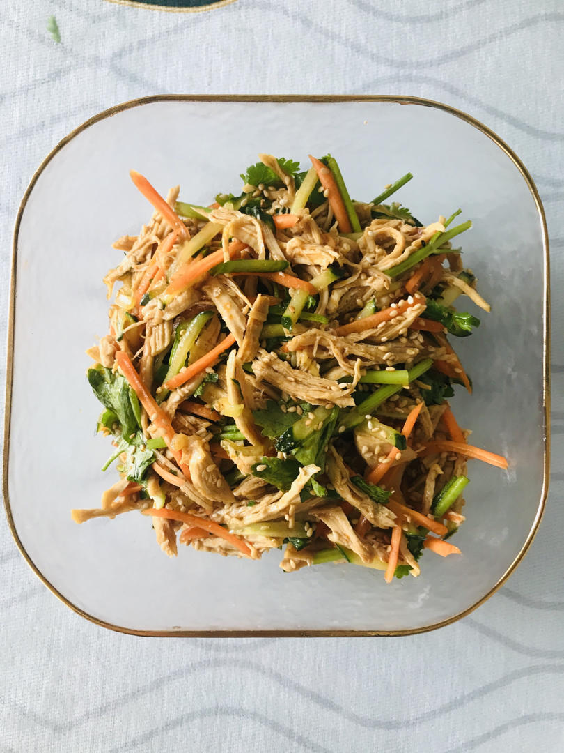 超级简单粗暴的手撕鸡