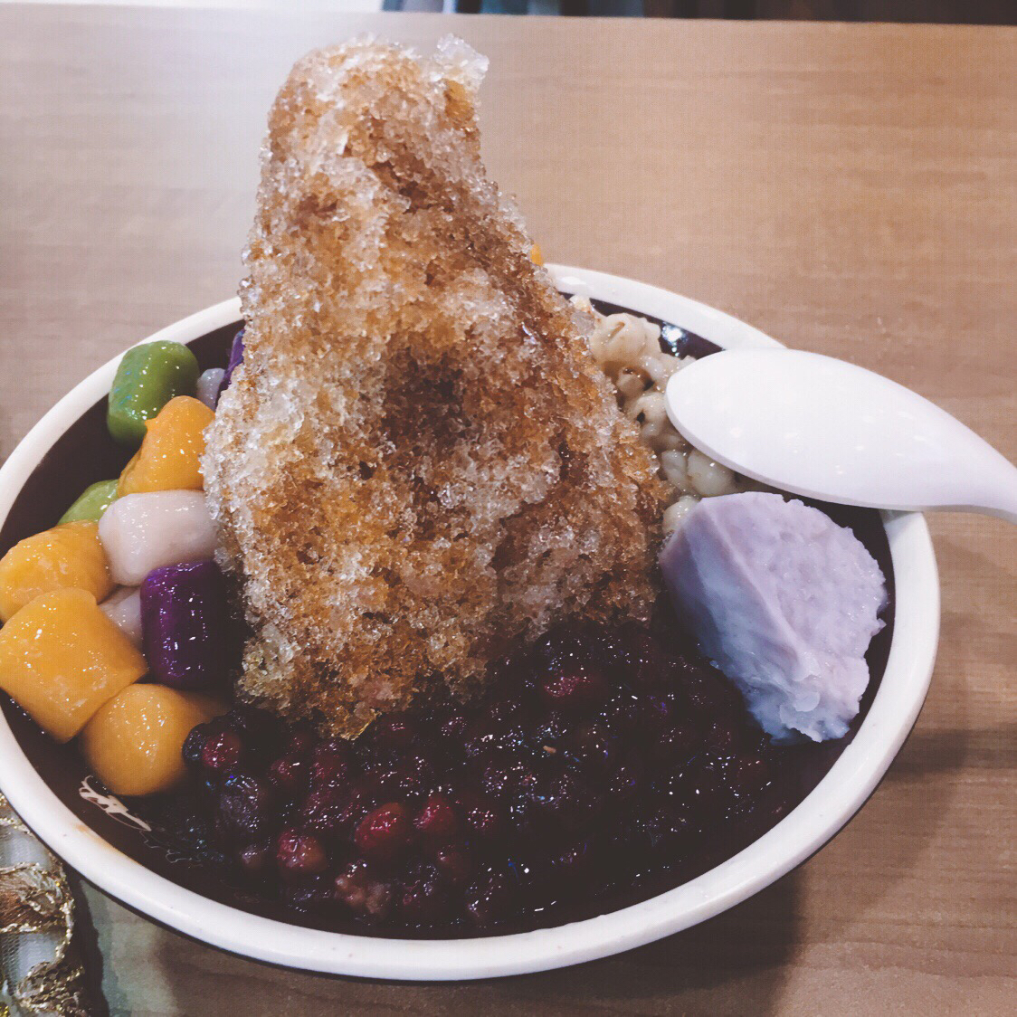 【纯手工芋圆红豆刨冰图片】de ja vu-2_下厨房