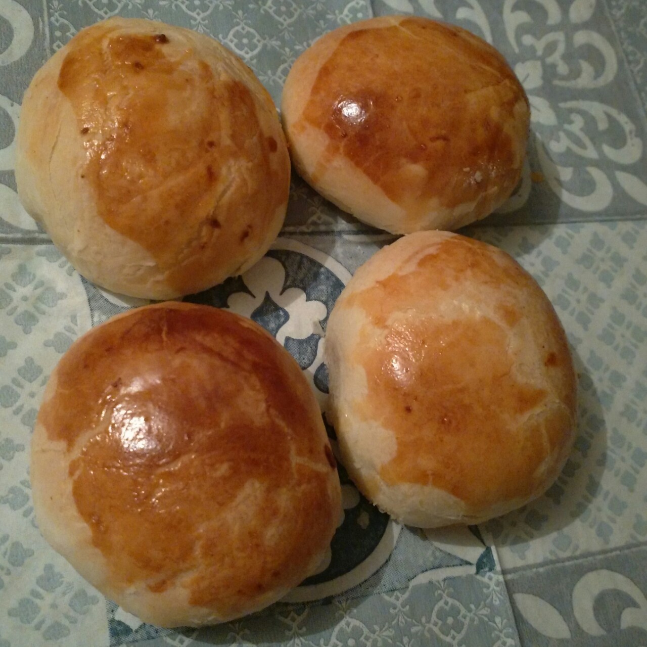 素油版酥皮鲜肉月饼，更健康
