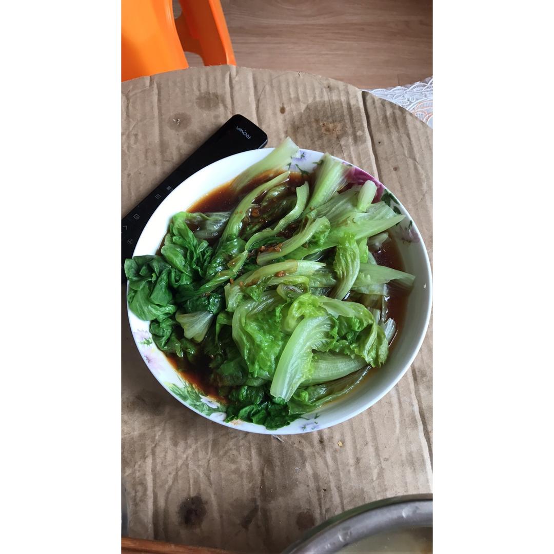 家常菜 蚝油生菜