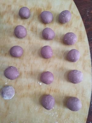 紫薯玫瑰馒头的做法 步骤7