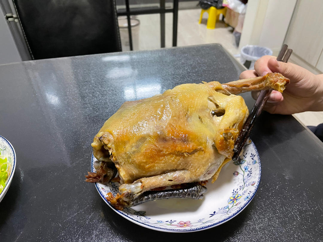 电饭煲版盐焗鸡