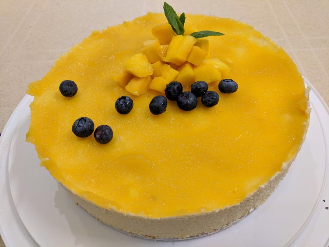 【视频】芒果慕斯（6寸） | 含镜面果胶配方