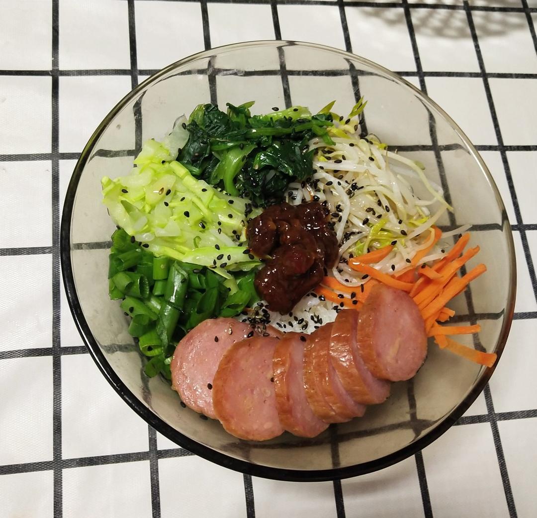 家庭版 简易 石锅/铁锅 韩式拌饭