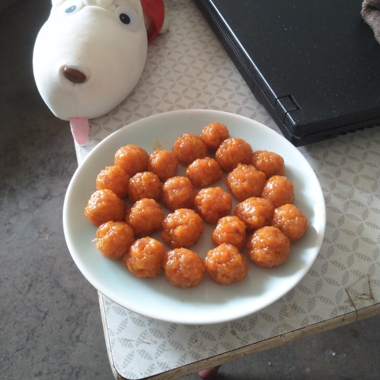 胡萝卜丸子（无油素食）
