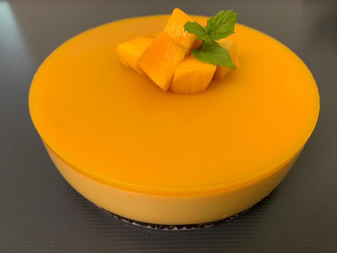 ㊙️无需烤箱❗️零失败芒果酸奶慕斯❗️入口即化