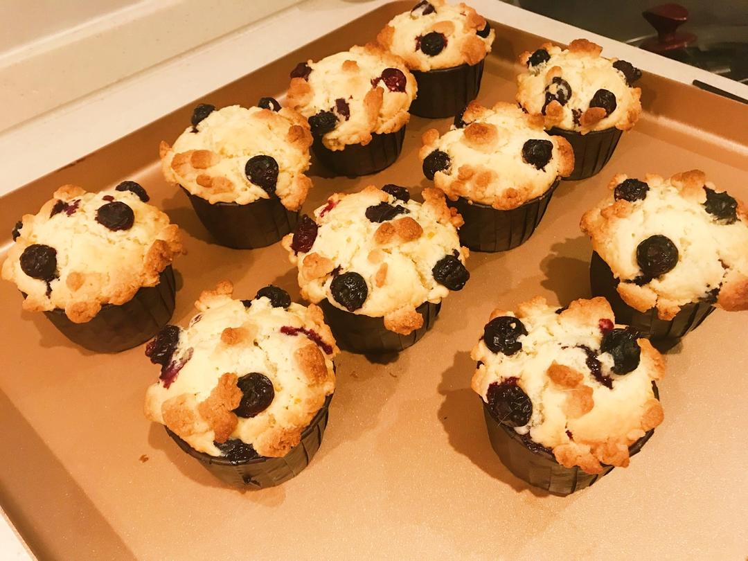 PH大师的金宝顶蓝莓马芬