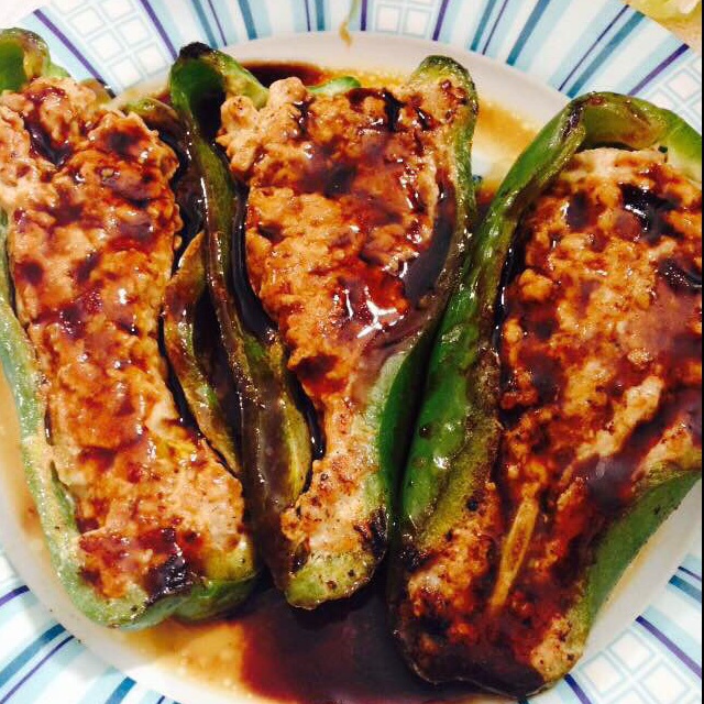 青椒酿肉