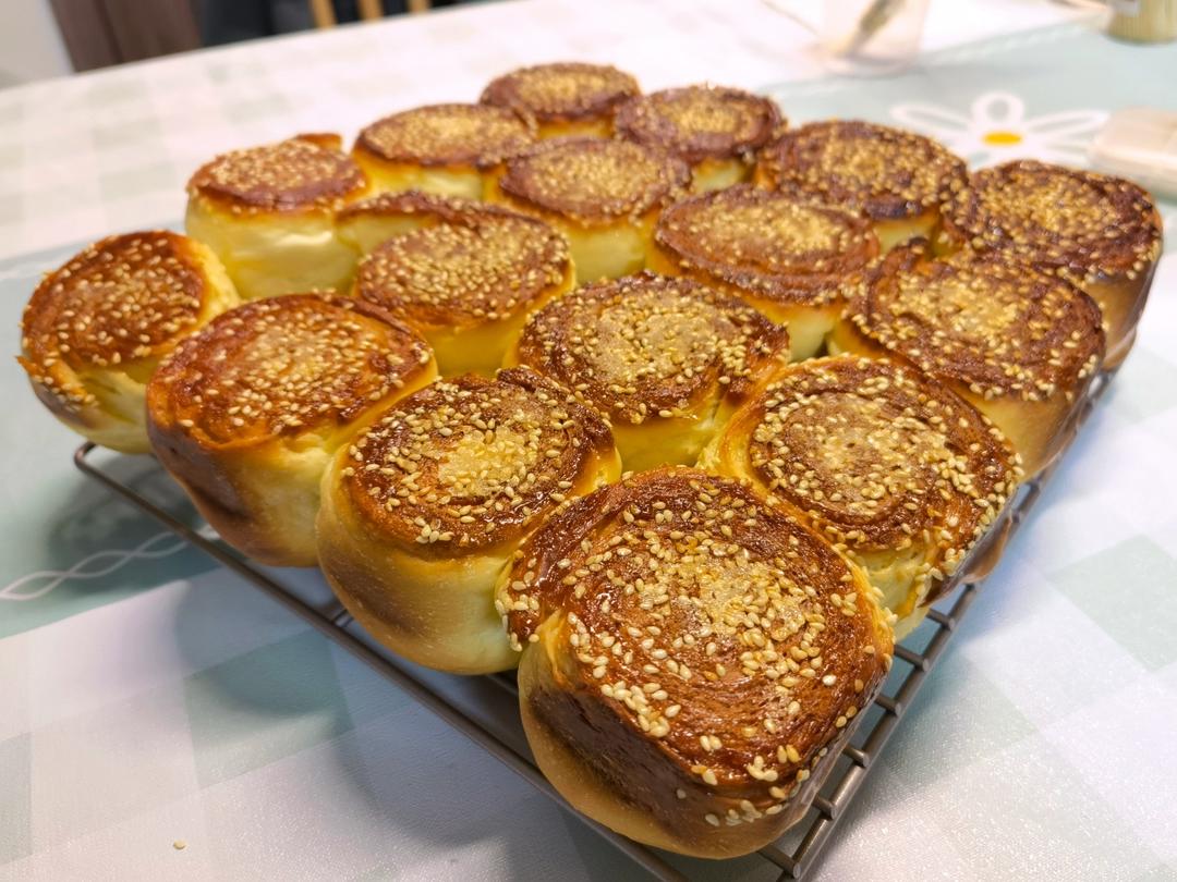 蜂蜜脆底小面包
