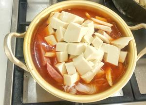 巨好吃(｡･ω･｡)ﾉ♡豪华泡菜五花肉锅的做法 步骤10