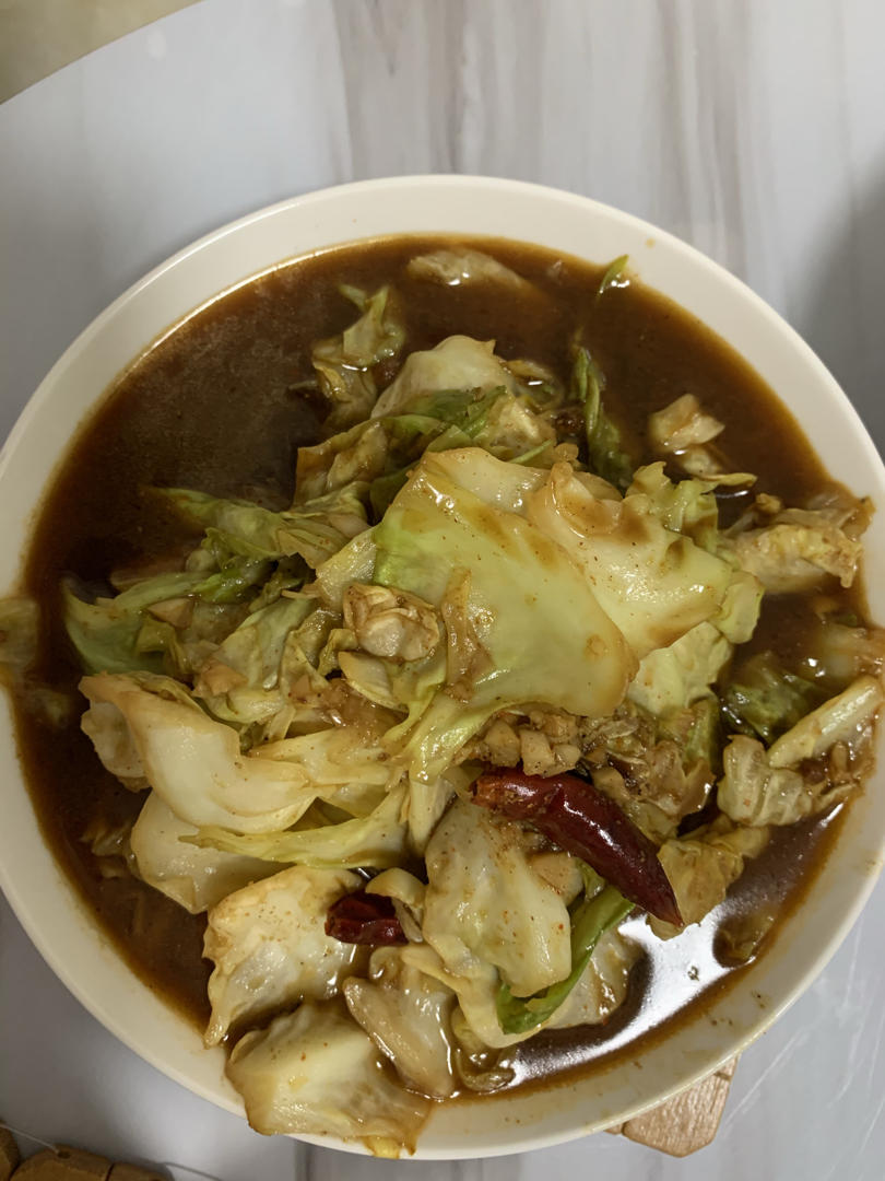 耗油手撕包心菜