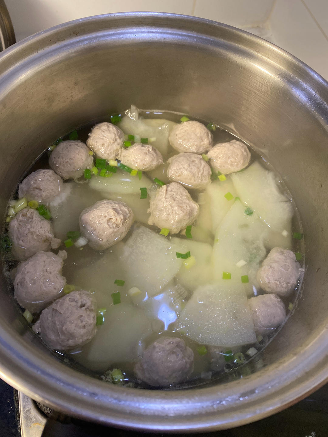 夏天不可错过的家常味--冬瓜丸子汤