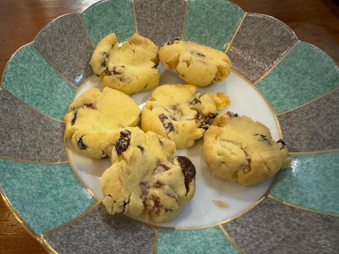 低糖版·酥掉渣）蔓越莓玛格丽特曲奇·宝宝辅食 零食