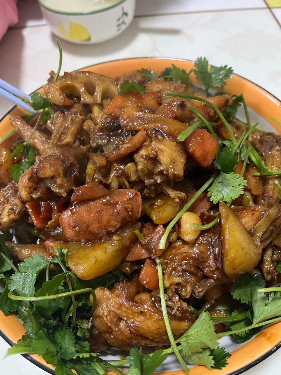 完美复制胖哥俩鸡爪煲