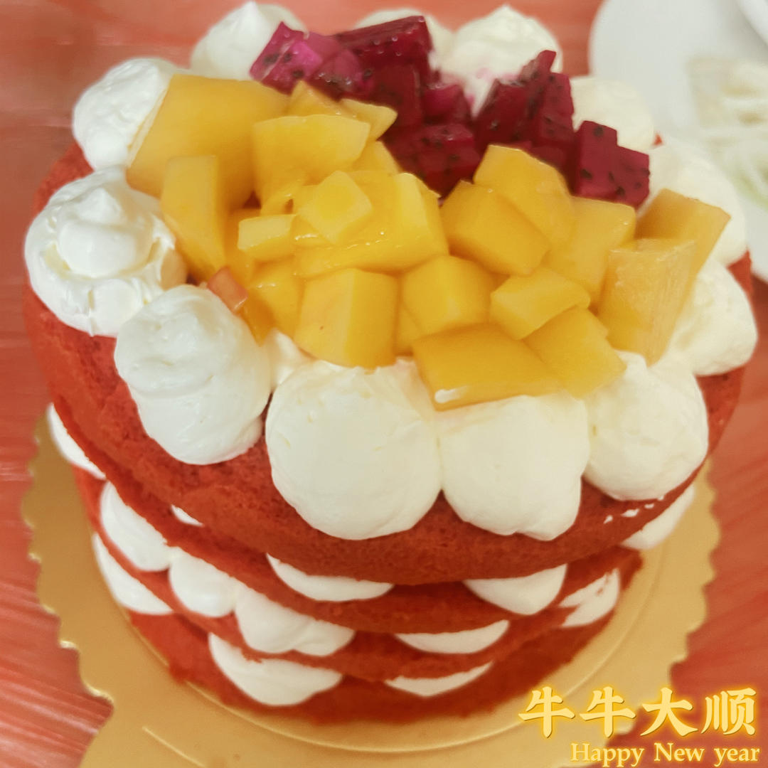 小美红丝绒奶油奶酪蛋糕