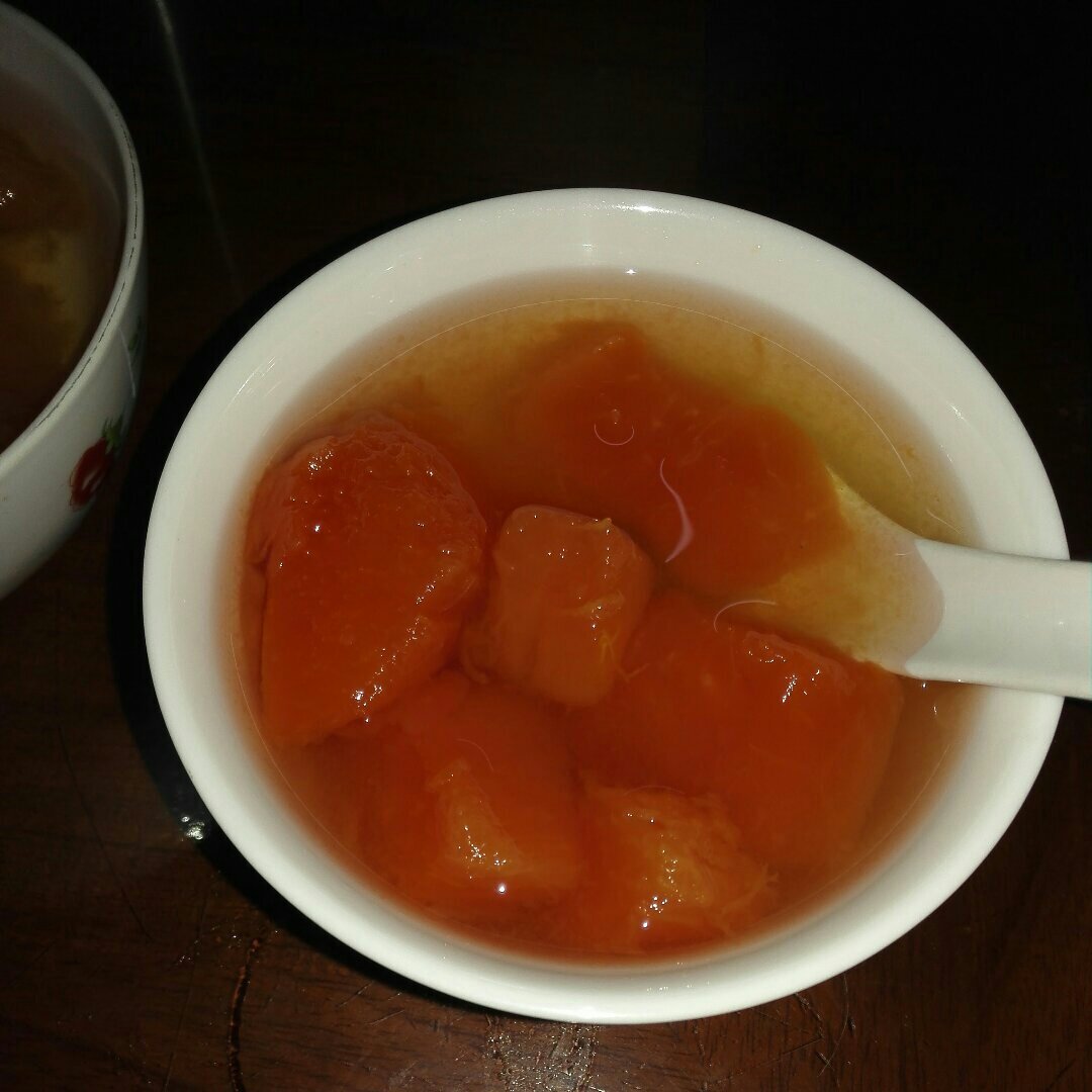 清炖冰糖木瓜