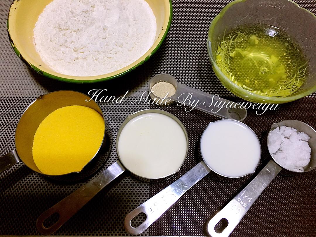 纯奶手撕吐司的做法 步骤1