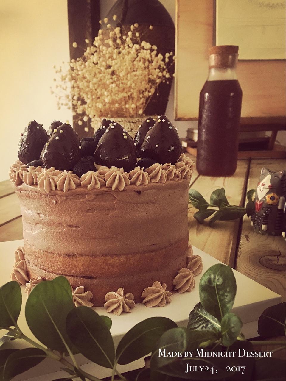 PH打发巧克力奶油